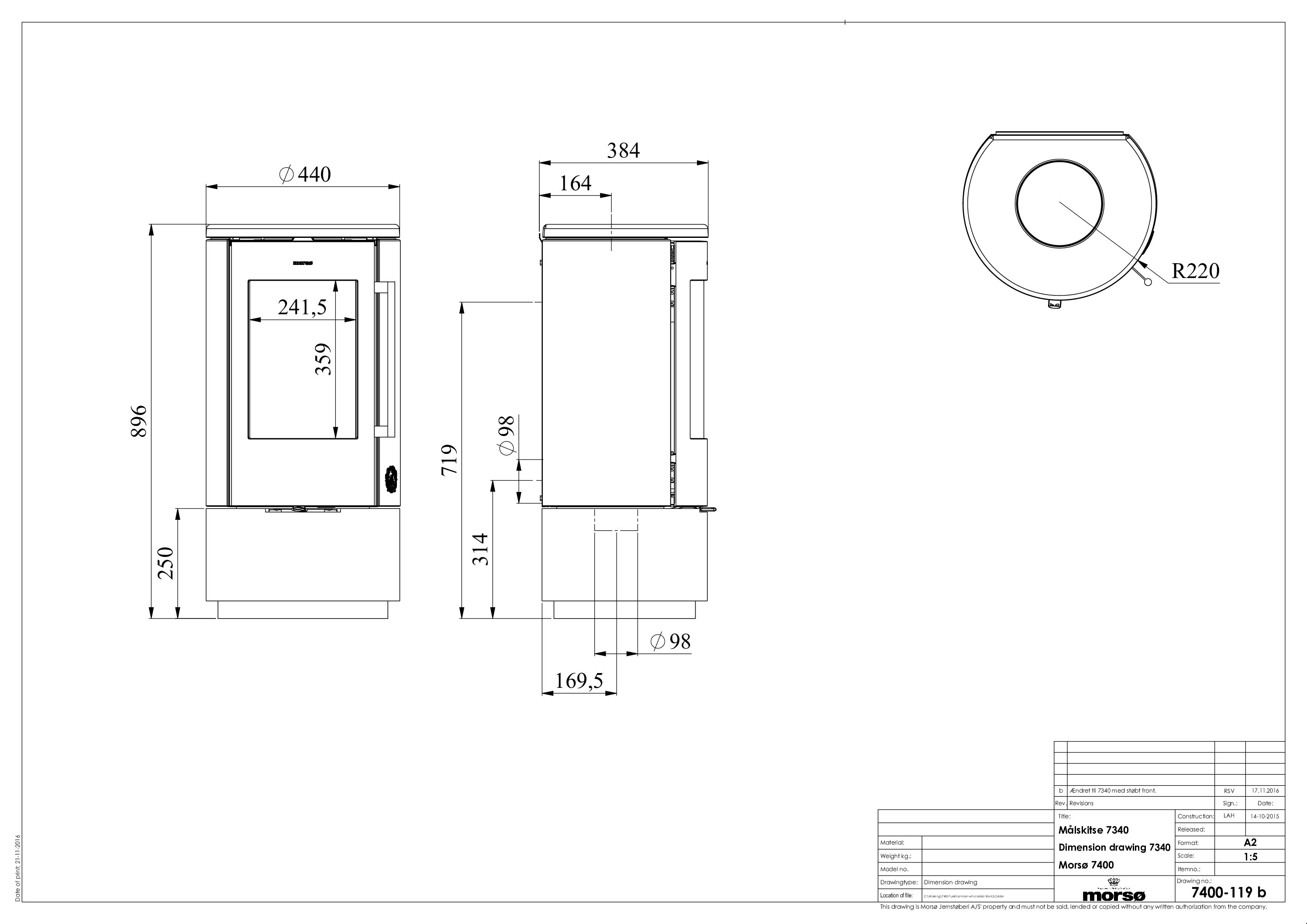 Stove Morso 7370