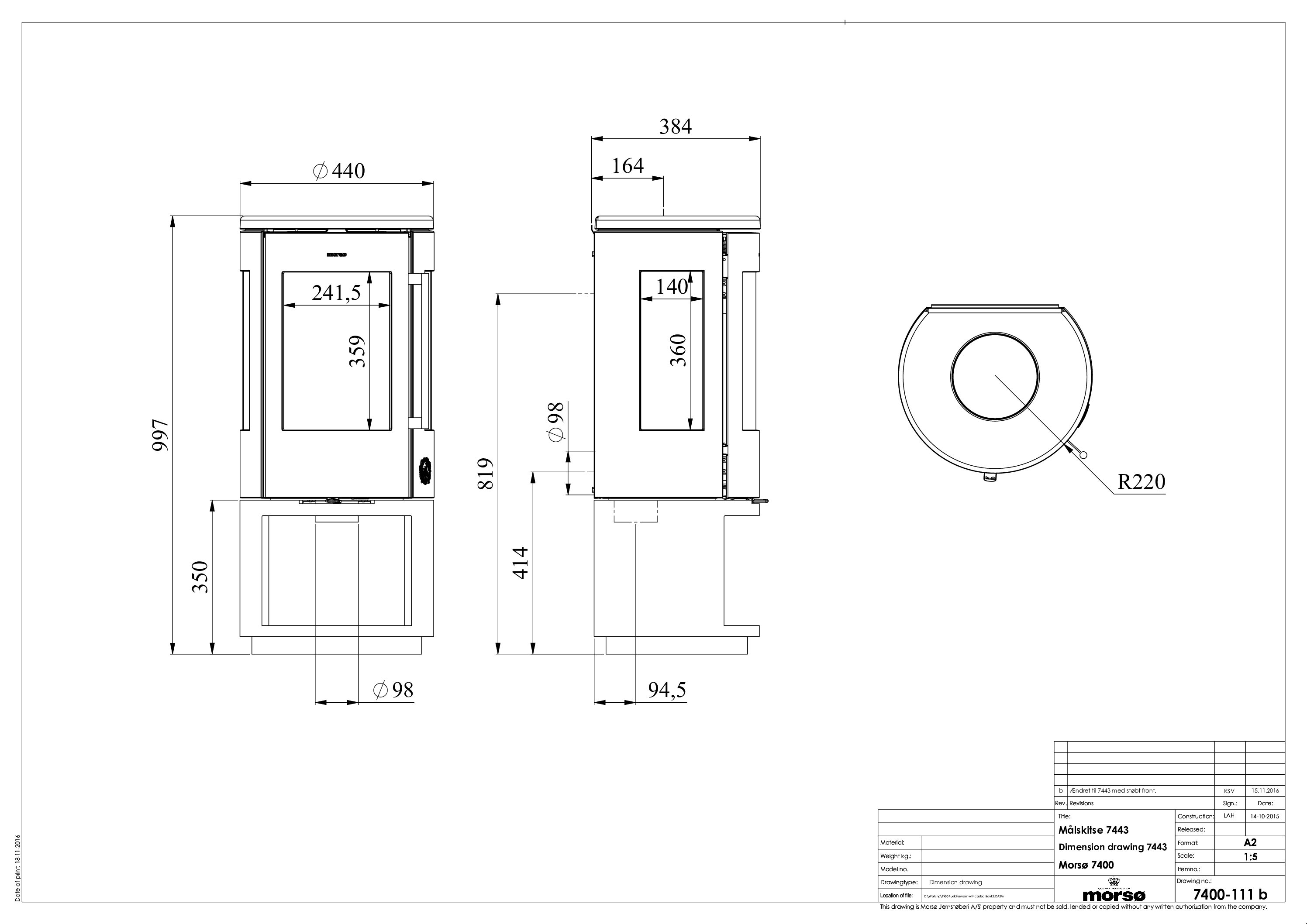 Stove Morso 7493