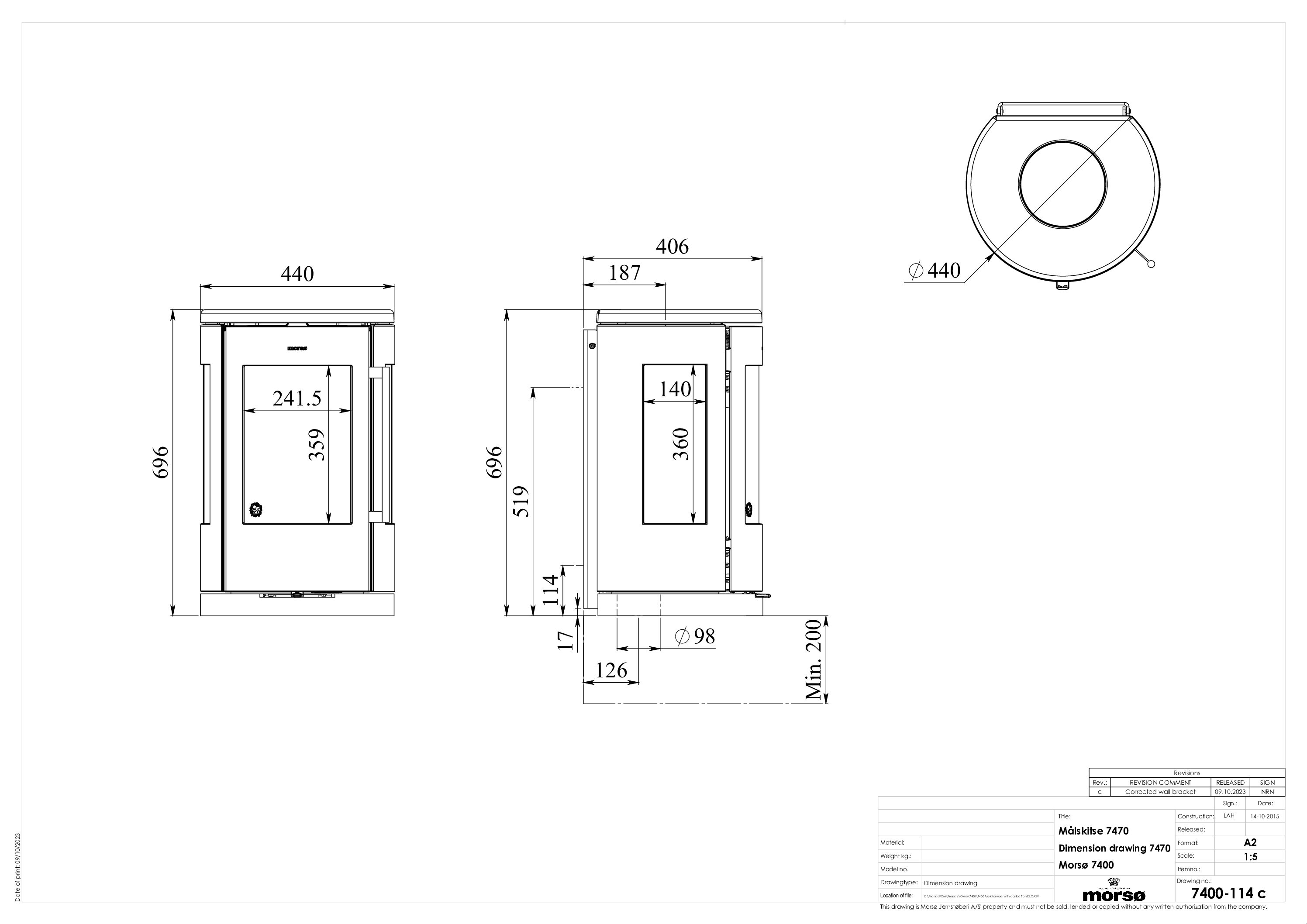 Stove Morso 7470